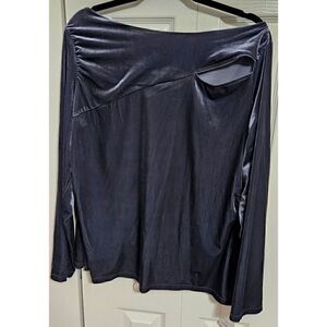 Women's Velvet Cutout Shoulder Top/New With Tags/Never Worn/Size 1X